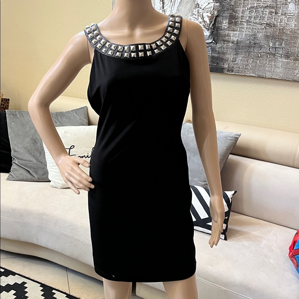 Black Studded Dress